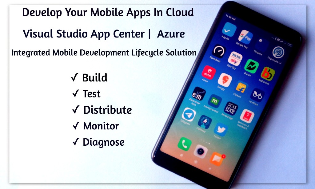 Building Mobile Apps In The Cloud Using Azure App Center. - AWS and Azure  Support for Startups and Smalll Businesses